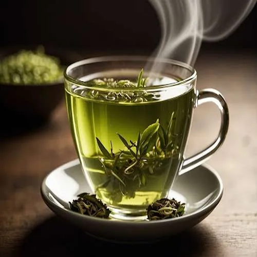 دمنوش چای سبز همراهی مؤثر در کاهش چربی